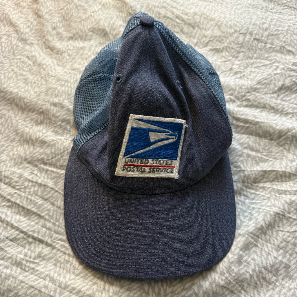Vintage Usps United States Postal Service Snapback Hat